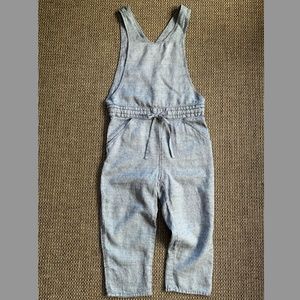 WILL BE DONATED 5/1 notPERFECTLINEN Loose Linen/Wool Jumpsuit